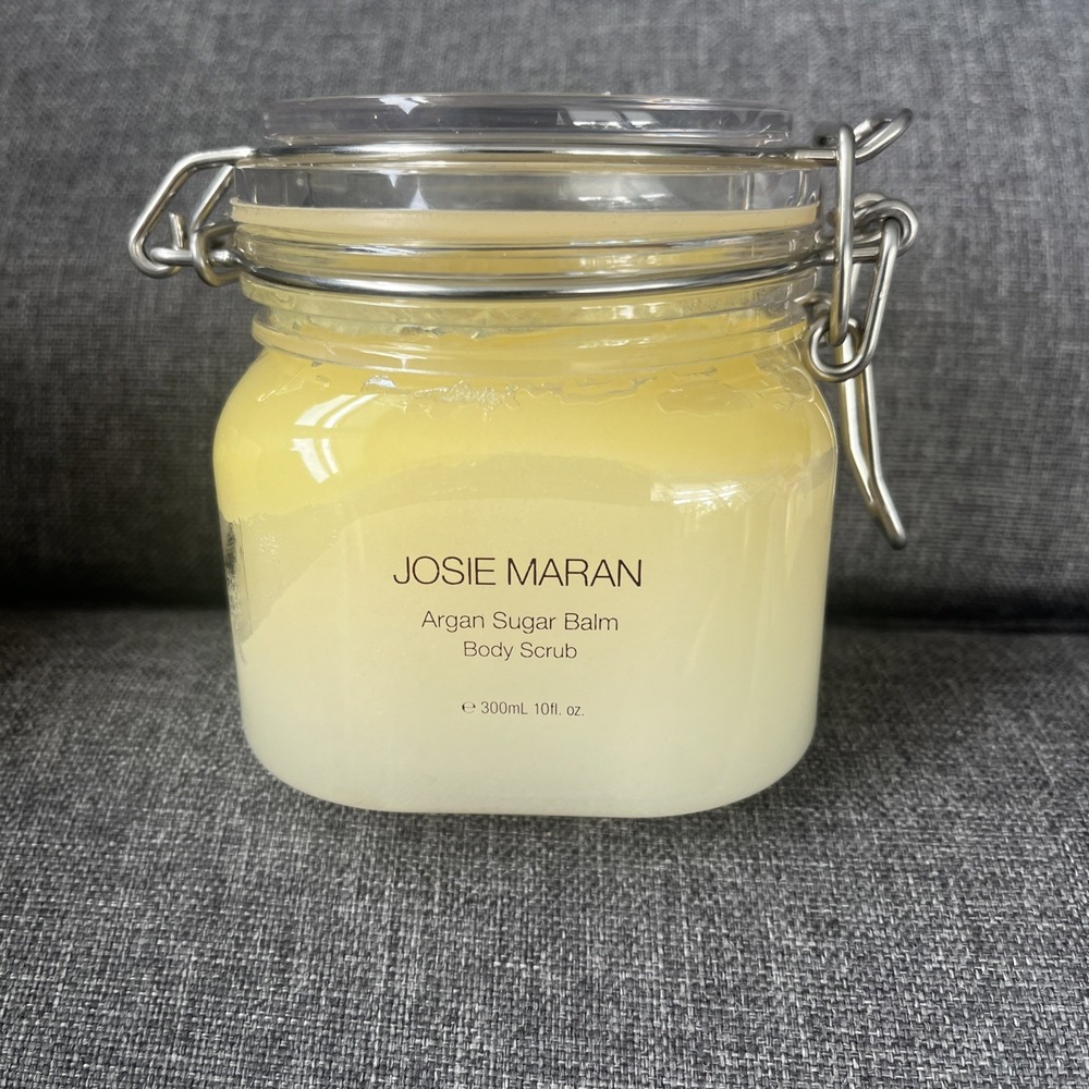 Josie Maran Argan Sugar Balm Body Scrub 10 Fl Oz Fresh Watermelon